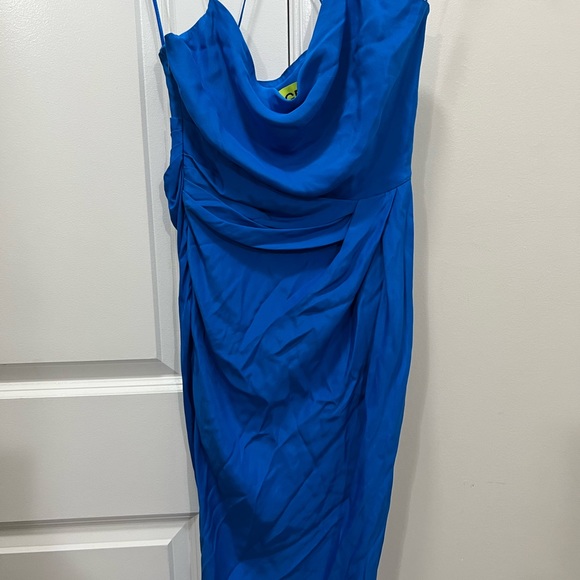 GAUGE81 Lapis Blue Shiroi Long Dress Size Medium $730 - Picture 3 of 11
